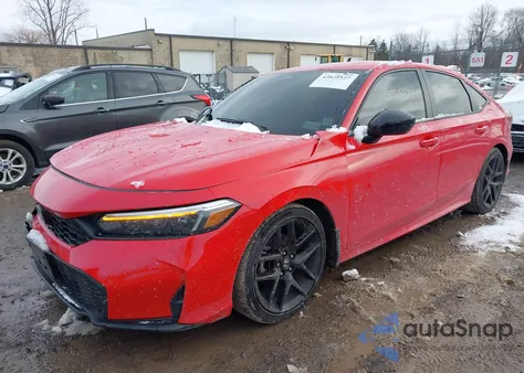 2025 Honda Civic Sport from USA, damaged, VIN 2HGFE2F50SH507801